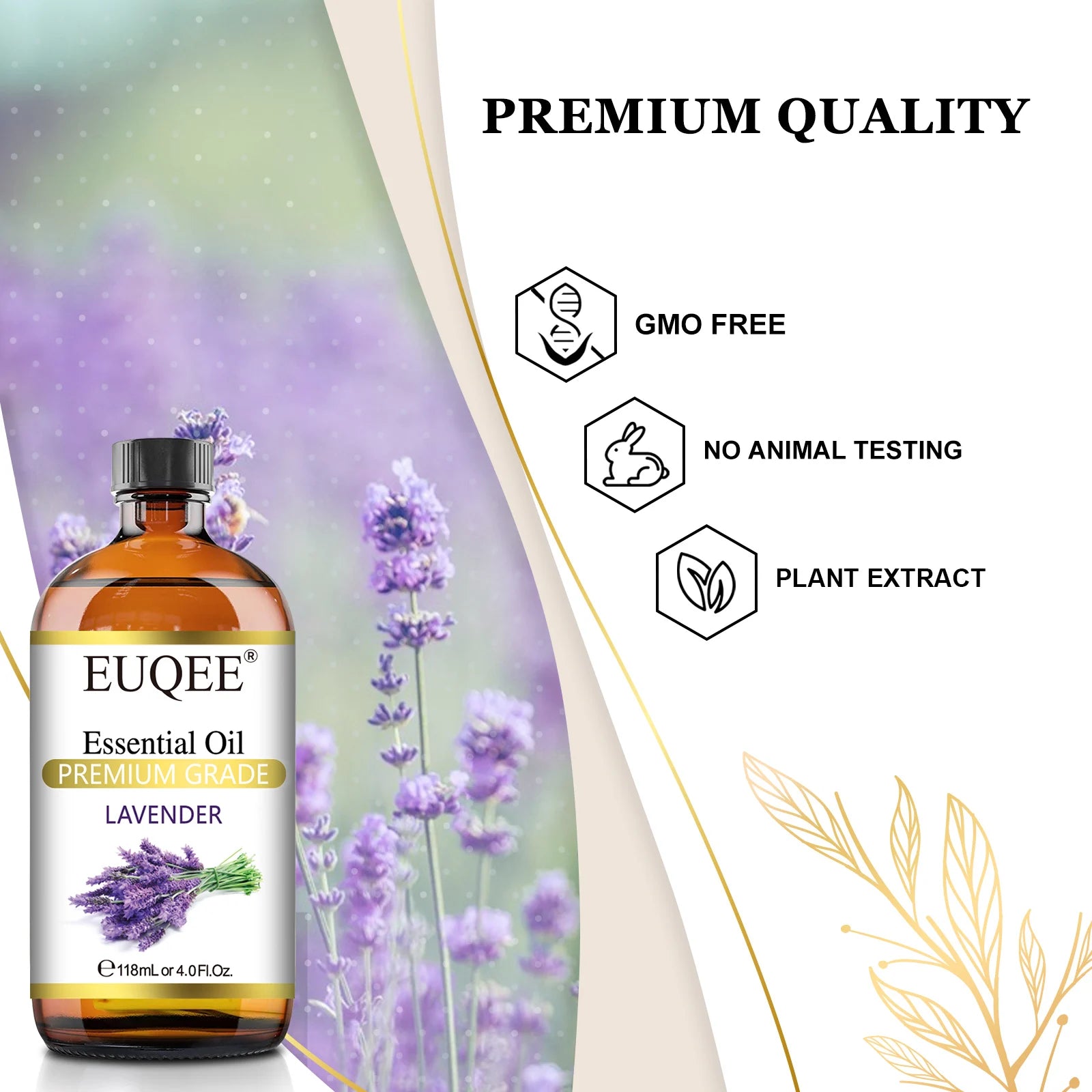 EUQEE 4oz Essential Oil for Aromatherapy & DIY